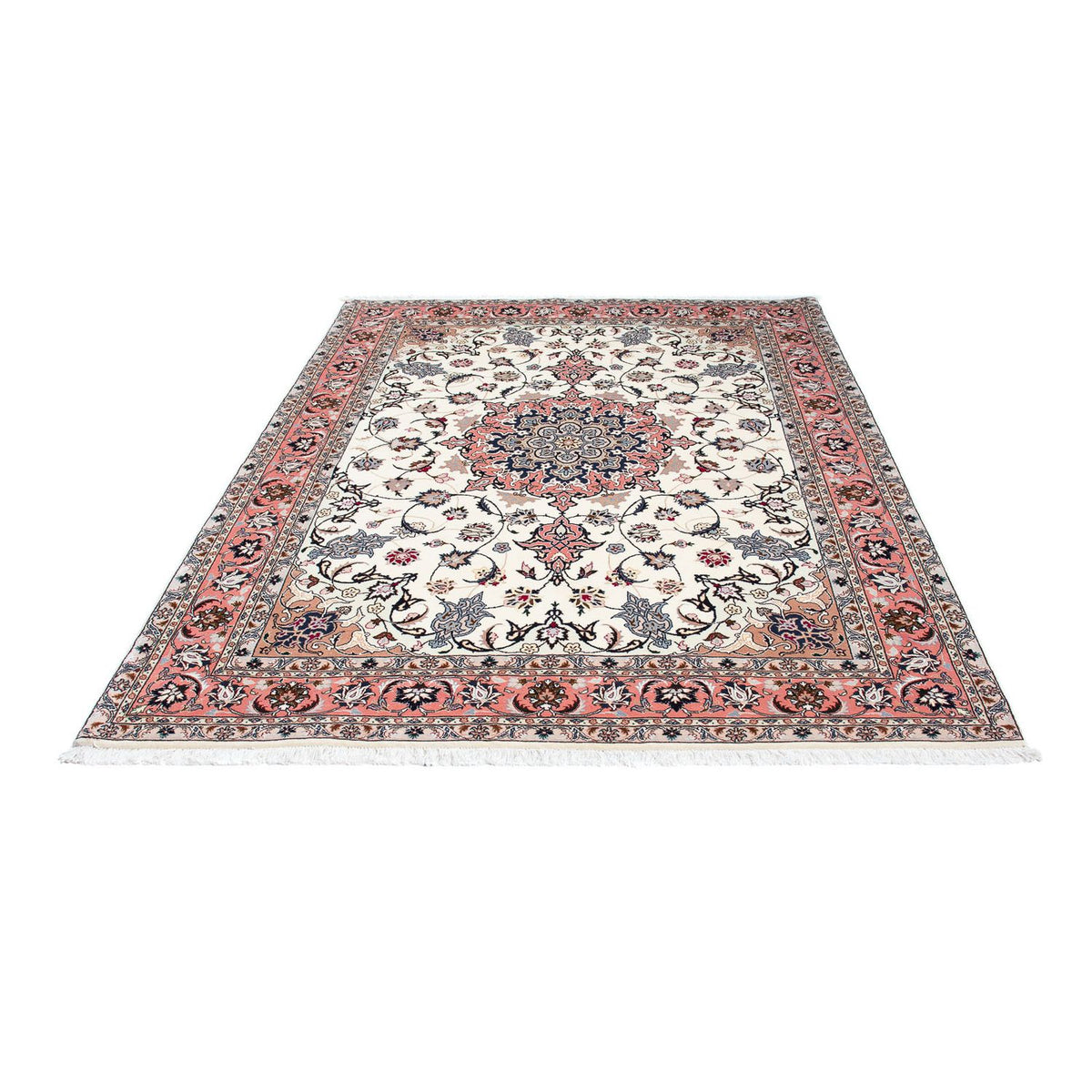 Persisk tæppe - Tabriz - Royal - 211 x 153 cm - beige