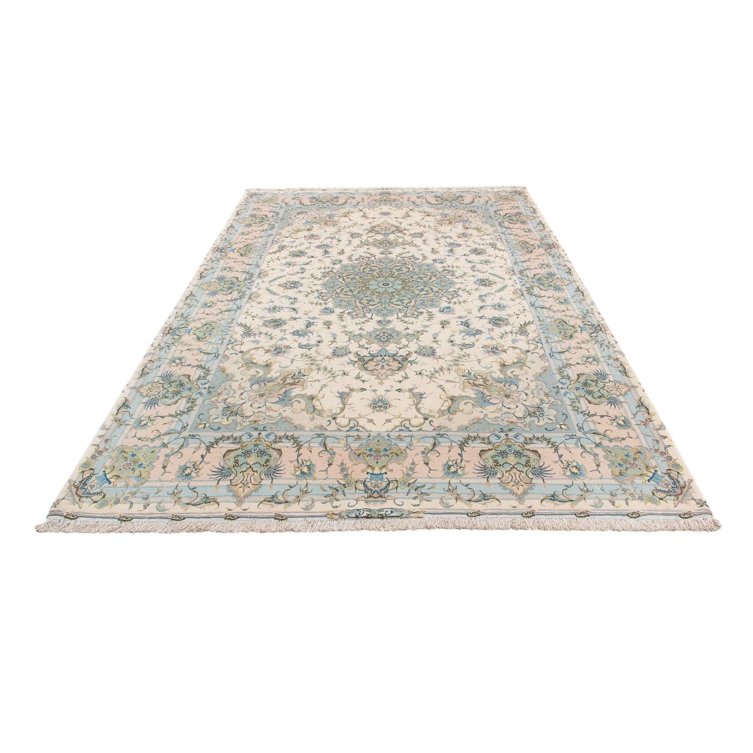 Persisk tæppe - Tabriz - Royal - 305 x 197 cm - beige