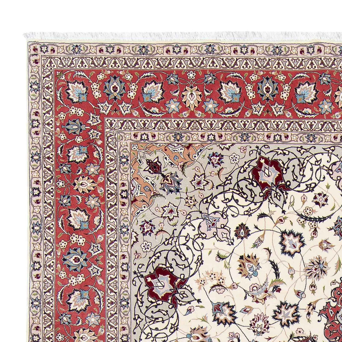 Persisk tæppe - Tabriz - Royal - 357 x 251 cm - beige