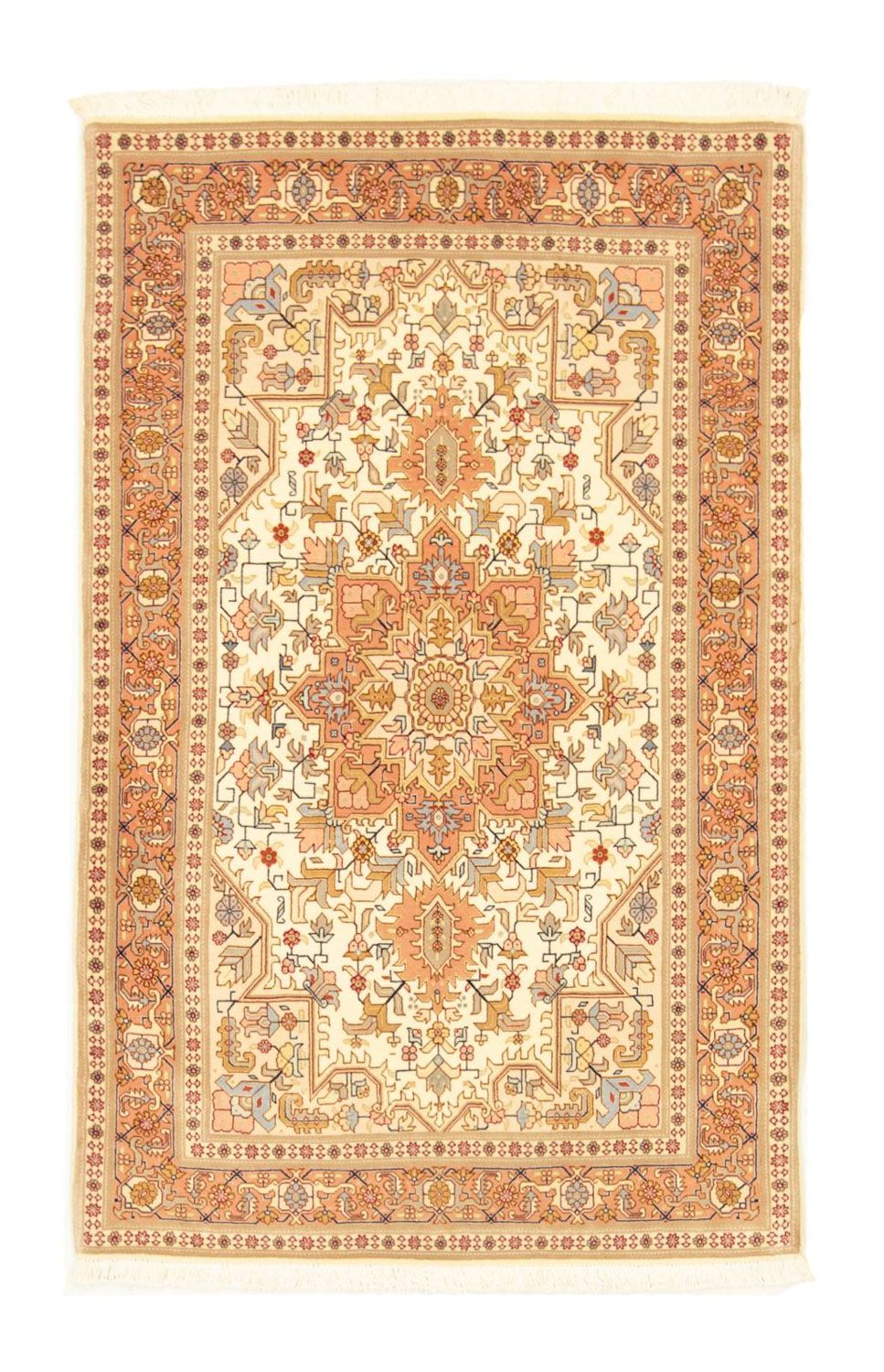 Persisk tæppe - Tabriz - Royal - 153 x 98 cm - beige