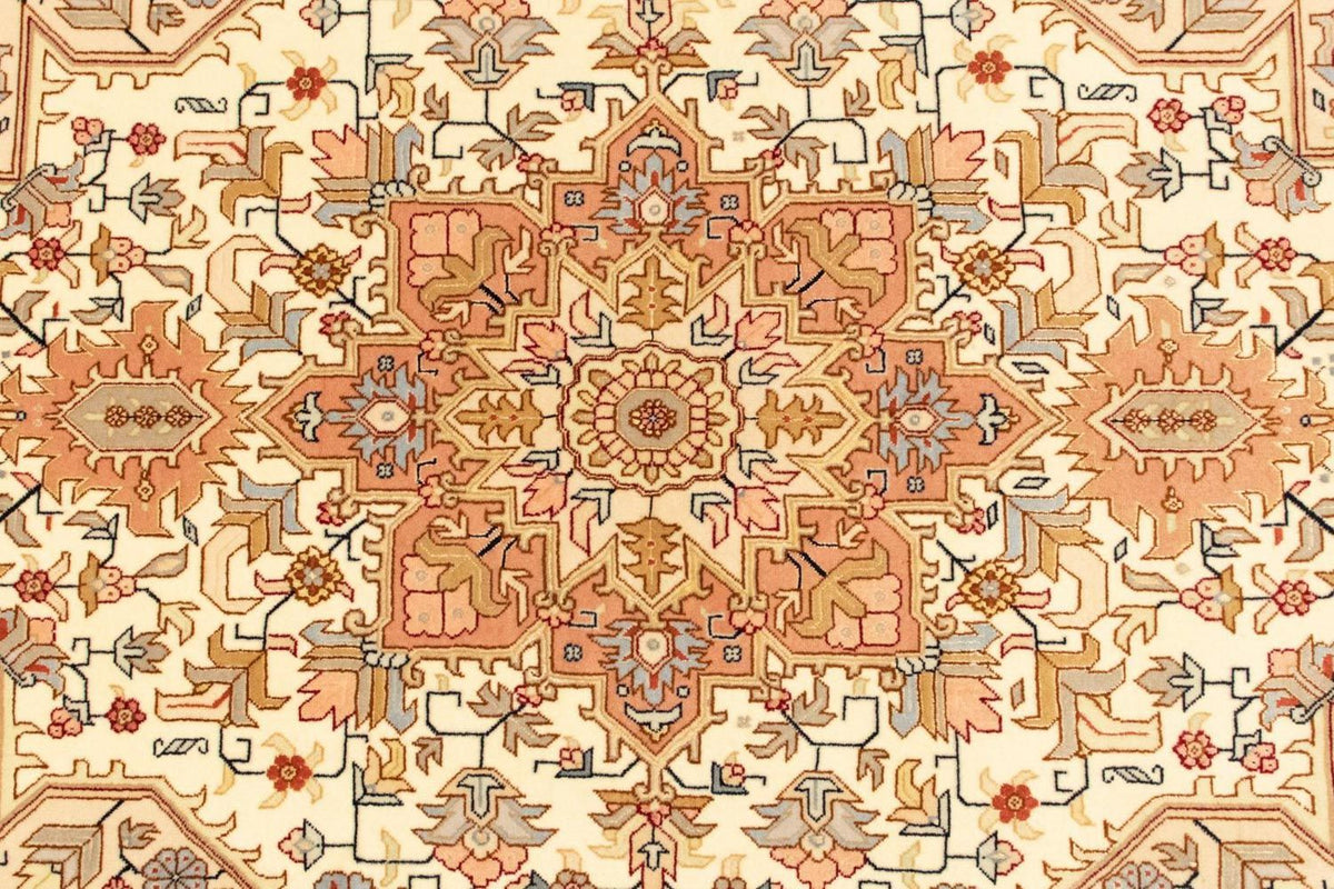 Persisk tæppe - Tabriz - Royal - 153 x 98 cm - beige