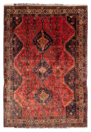 Persisk tæppe - Nomadisk - 306 x 212 cm - rød