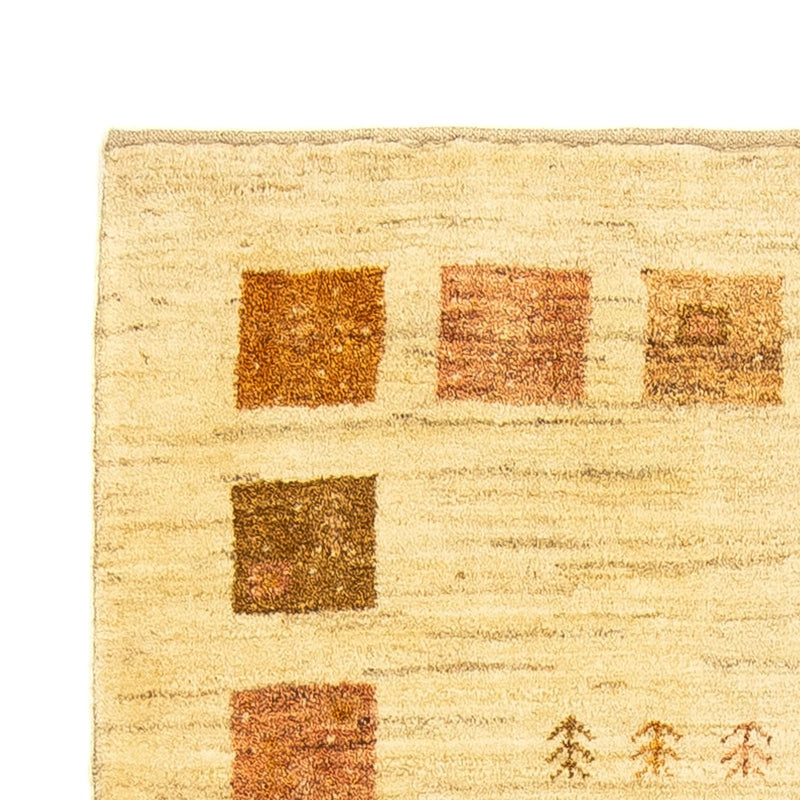 Gabbeh-tæppe - Persisk - 148 x 103 cm - beige