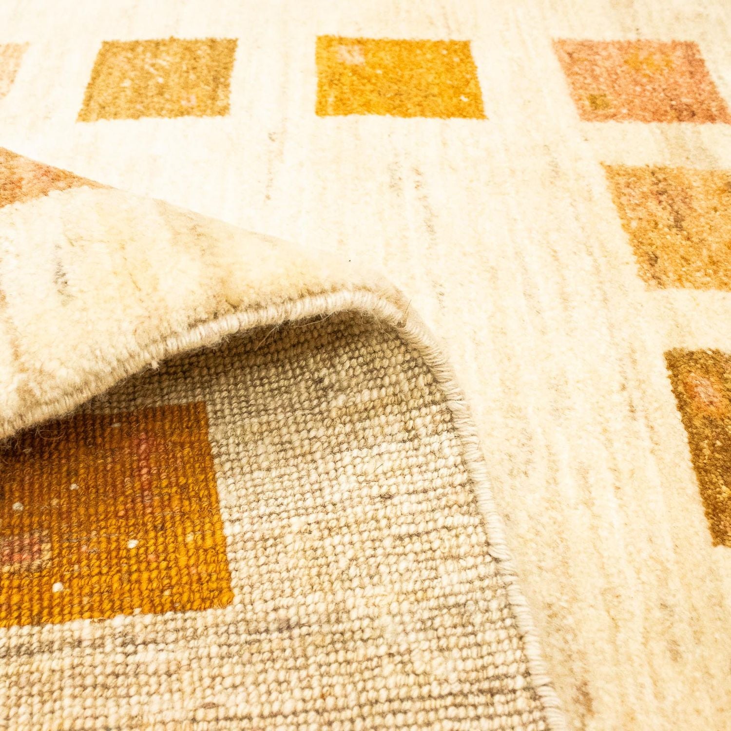 Gabbeh-tæppe - Persisk - 148 x 103 cm - beige