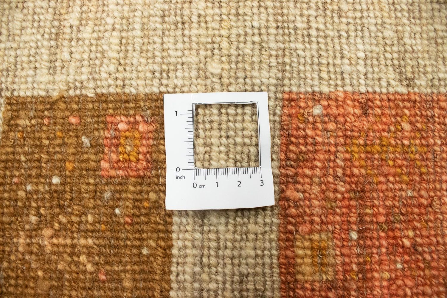 Gabbeh-tæppe - Persisk - 148 x 103 cm - beige