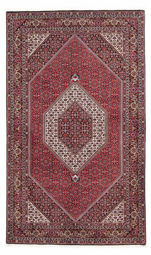 Persisk tæppe - Bijar - 250 x 149 cm - rød
