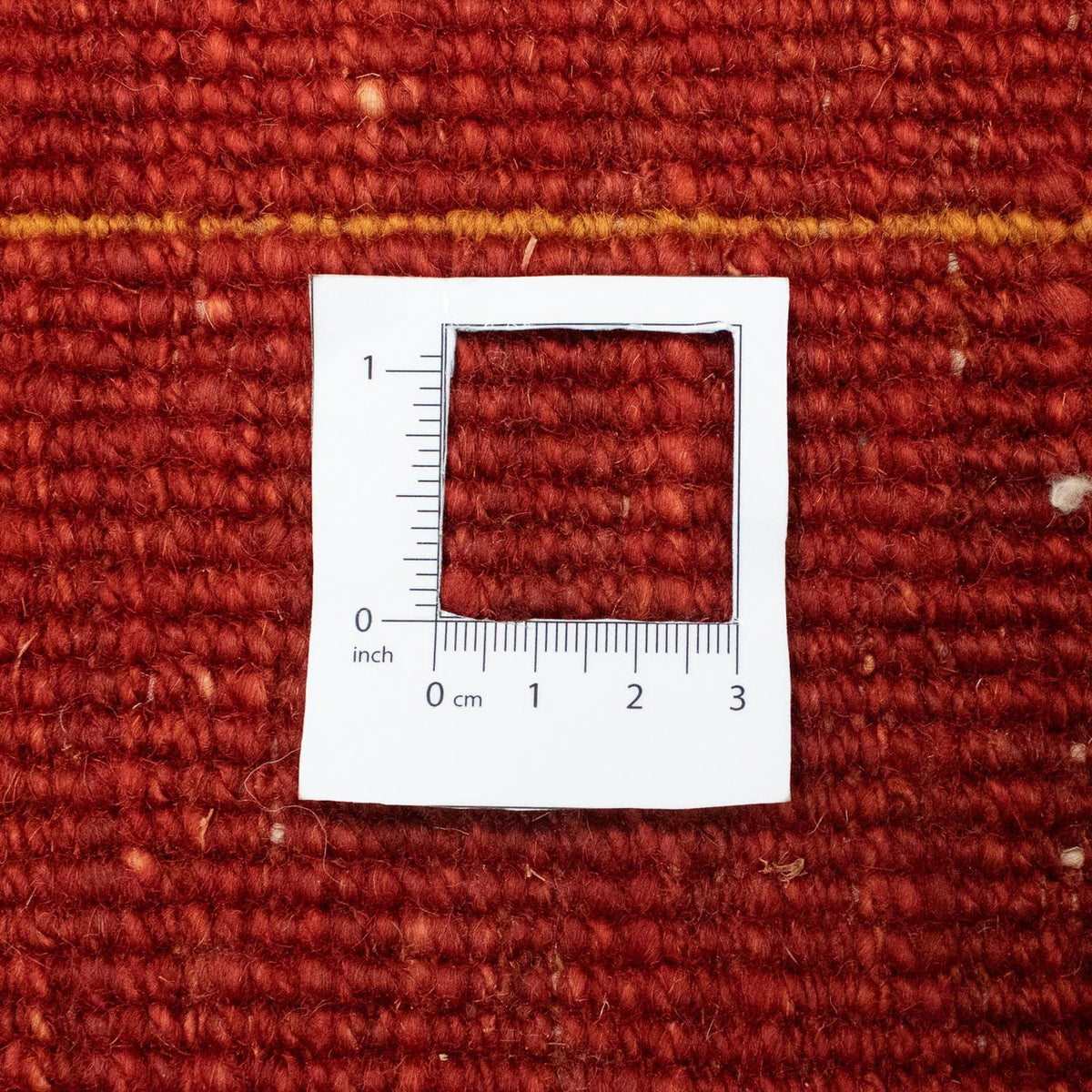 Gabbeh-tæppe - Persisk - 195 x 151 cm - rød