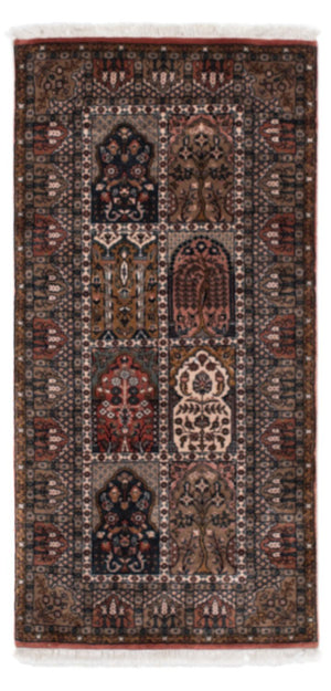 Persisk tæppe - Ghom - 143 x 71 cm - flerfarvet