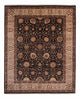 Persisk tæppe - Tabriz - 312 x 244 cm - mørkeblå
