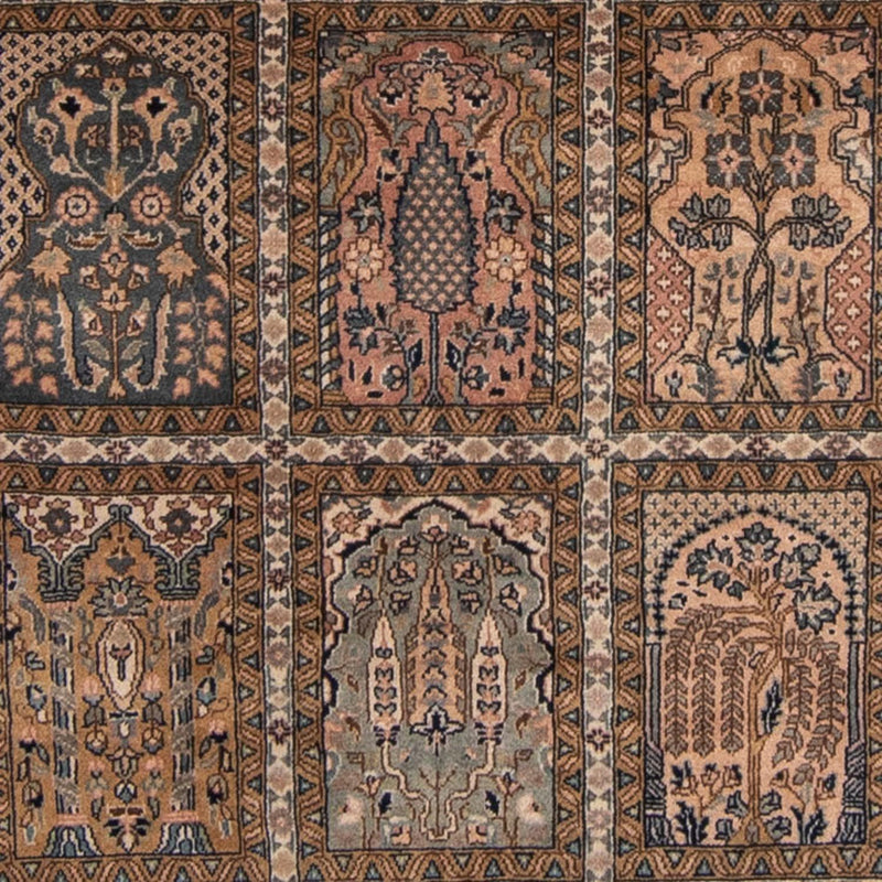 Persisk tæppe - Ghom - 252 x 195 cm - lys brun