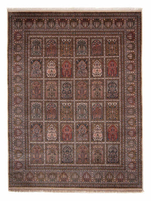 Persisk tæppe - Ghom - 324 x 246 cm - lys brun