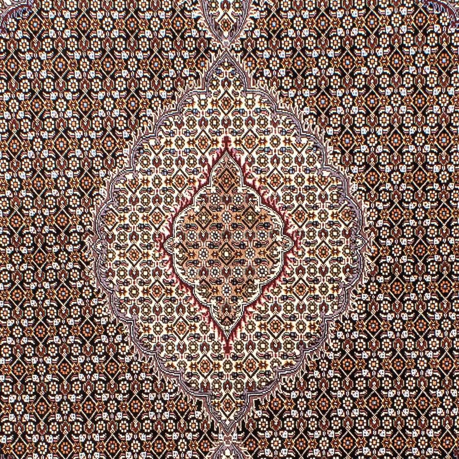 Persisk tæppe - Tabriz - 235 x 176 cm - mørkeblå