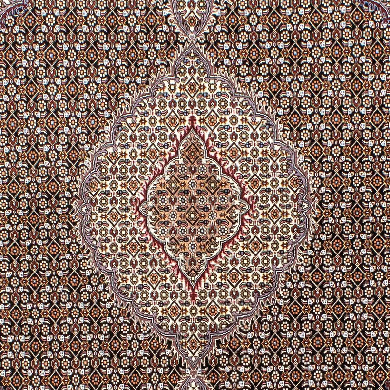Persisk tæppe - Tabriz - 235 x 176 cm - mørkeblå