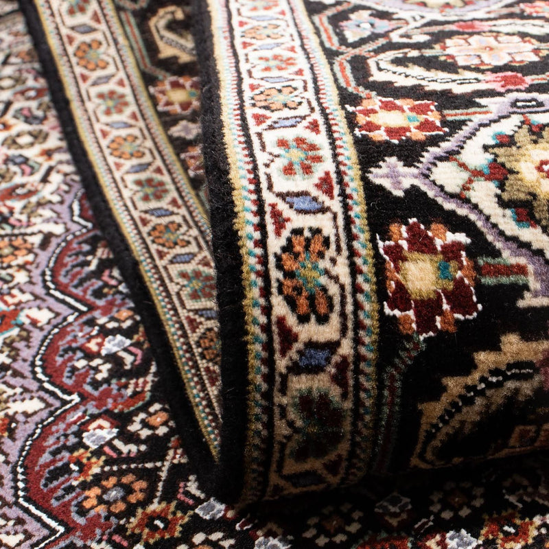 Persisk tæppe - Tabriz - 235 x 176 cm - mørkeblå