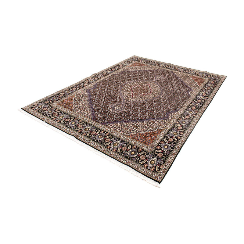 Persisk tæppe - Tabriz - 235 x 176 cm - mørkeblå