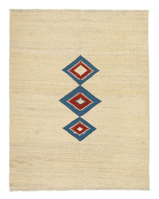 Gabbeh-tæppe - Persisk - 188 x 145 cm - beige