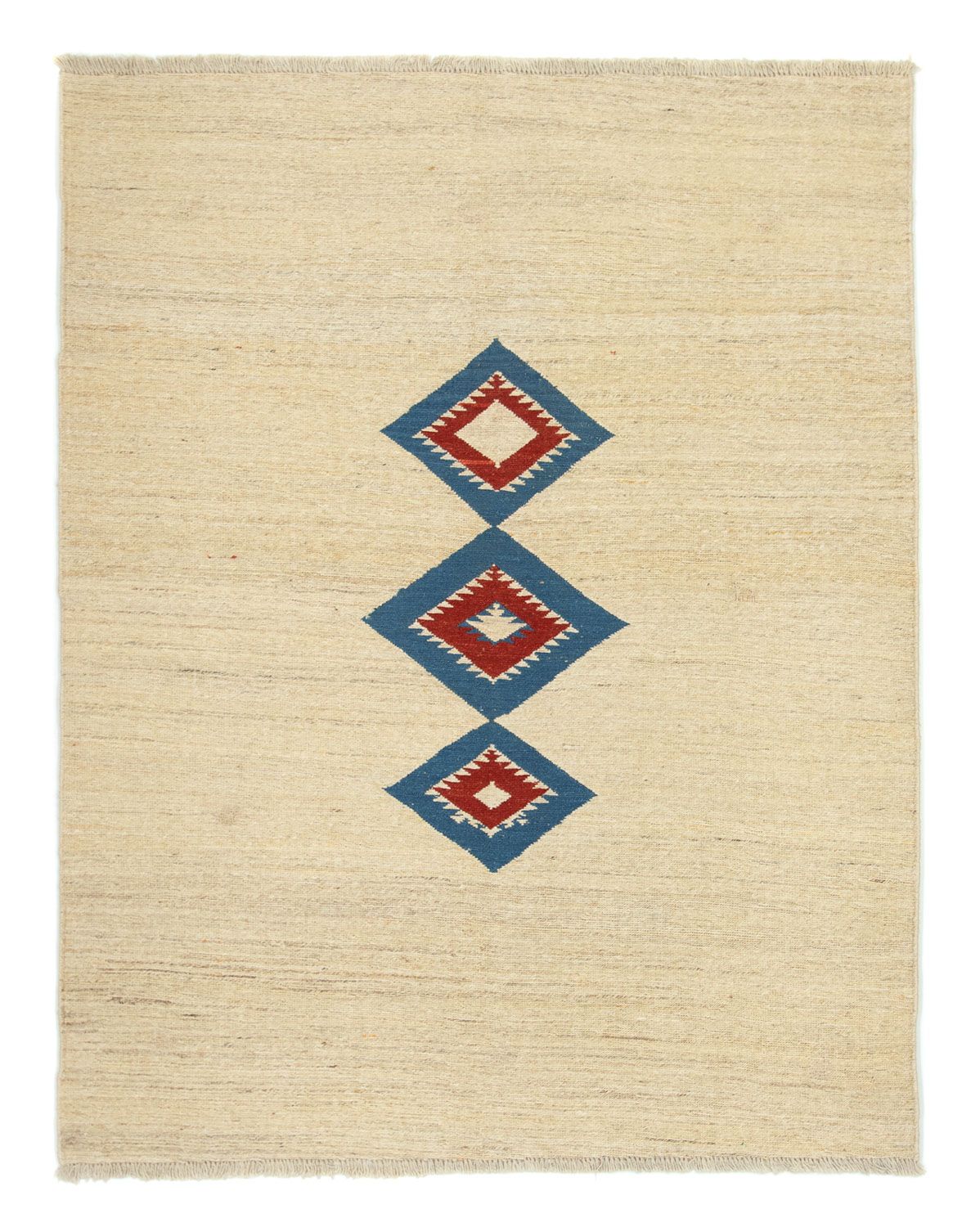 Gabbeh-tæppe - Persisk - 188 x 145 cm - beige