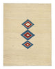 Persisk Gabbeh Tæppe 188x145cm - Perserteppich Wollteppich
