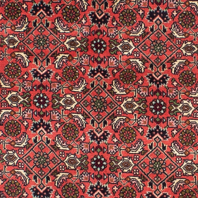 Løber Persisk tæppe - Bijar - 248 x 71 cm - lysrød