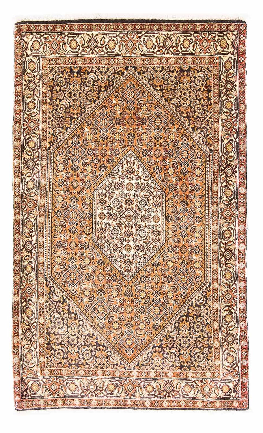 Persisk tæppe - Bijar - 148 x 87 cm - flerfarvet
