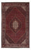Persisk tæppe - Bijar - 248 x 148 cm - mørkerød