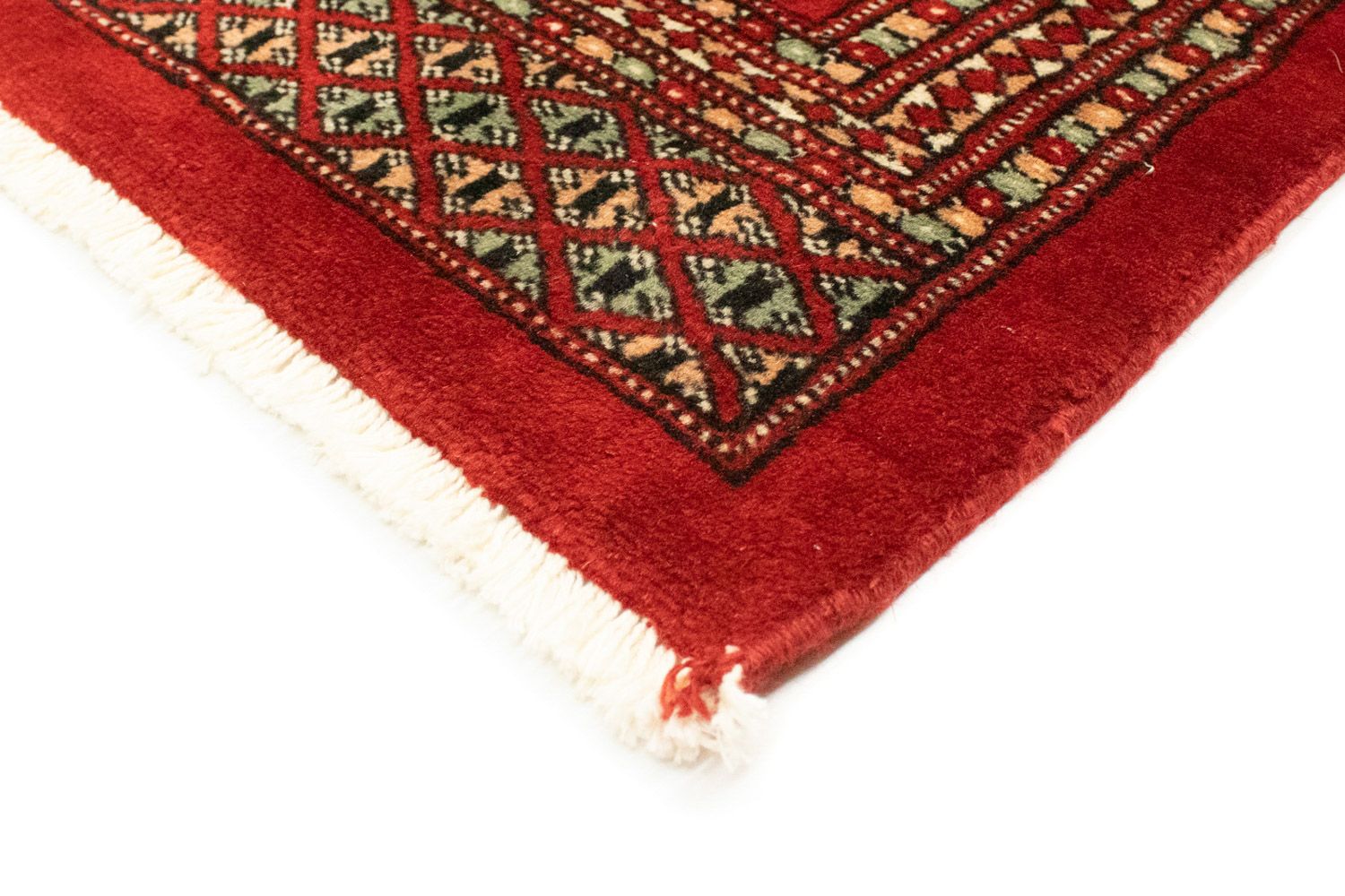 Afghansk tæppe - Bukhara - 223 x 149 cm - rød