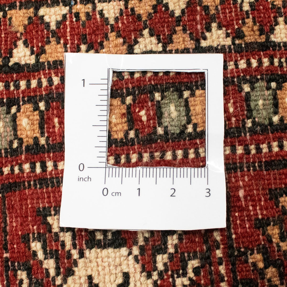 Afghansk tæppe - Bukhara - 223 x 149 cm - rød