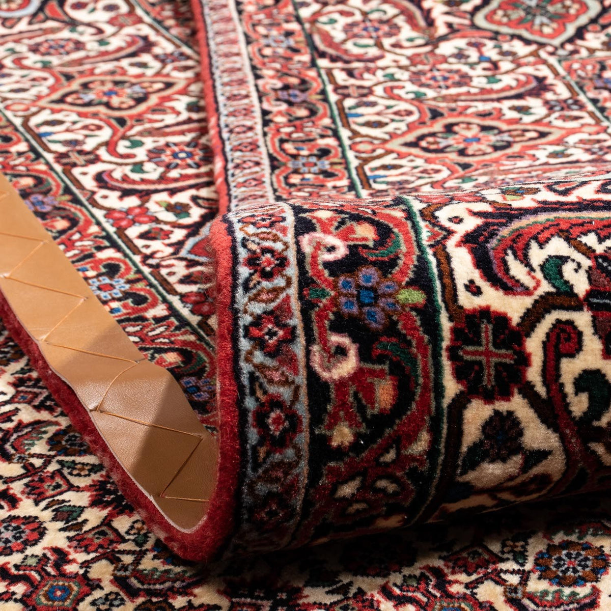 Persisk tæppe - Bijar - Royal - 360 x 251 cm - rød