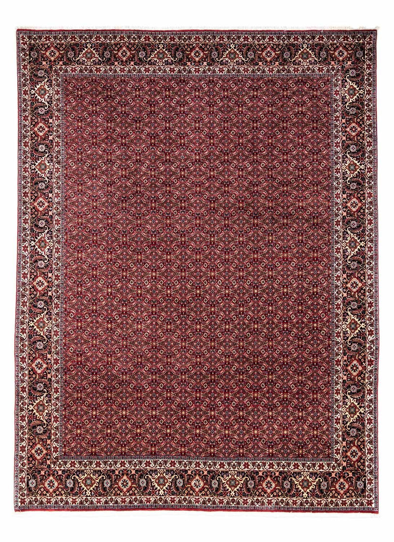 Persisk tæppe - Bijar - Royal - 349 x 250 cm - rød