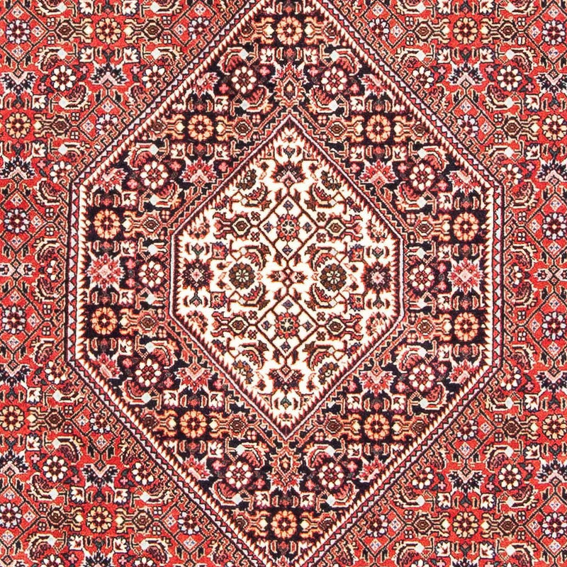 Persisk tæppe - Bijar - 181 x 109 cm - lysrød