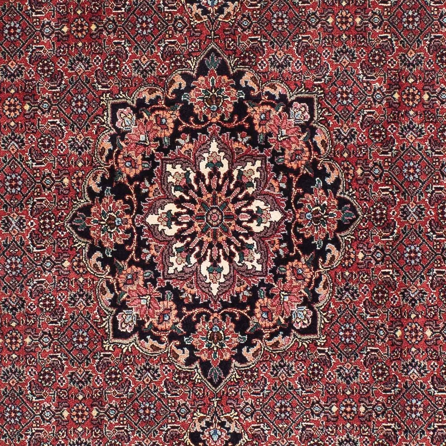 Løber Persisk tæppe - Bijar - 198 x 101 cm - rød