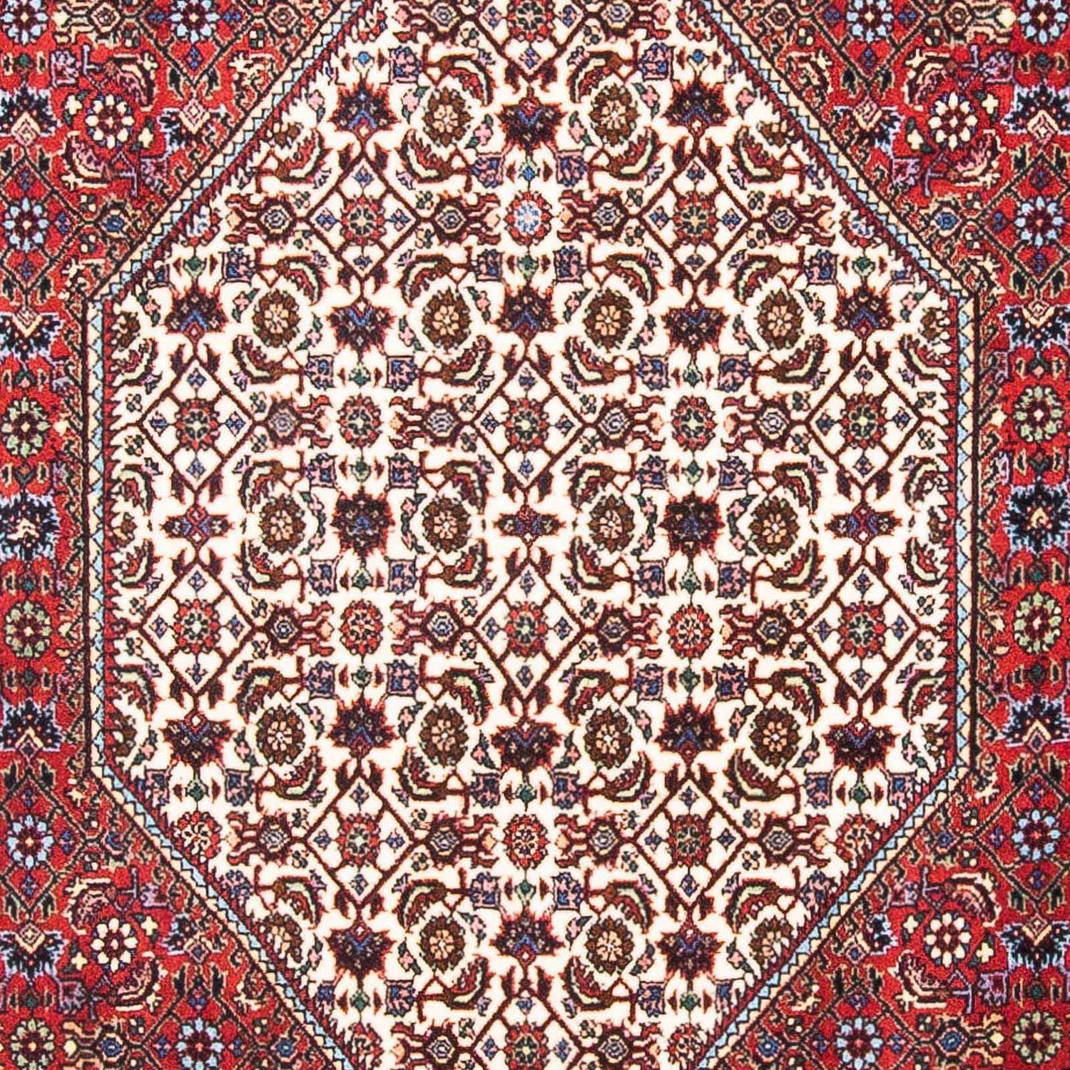 Persisk tæppe - Bijar - 180 x 109 cm - rød
