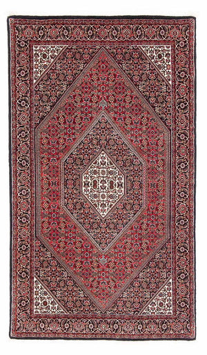 Persisk tæppe - Bijar - 178 x 108 cm - rød
