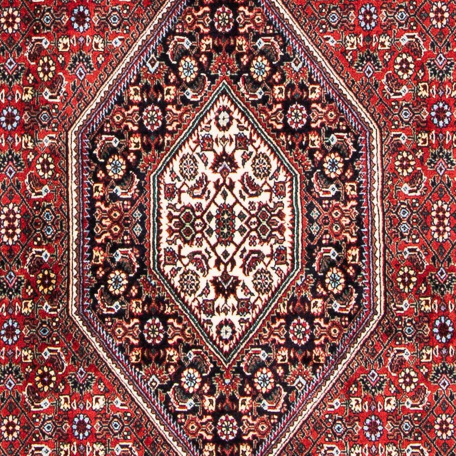 Persisk tæppe - Bijar - 178 x 110 cm - rød