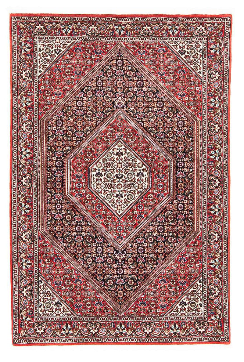 Persisk tæppe - Bijar - 177 x 109 cm - rød