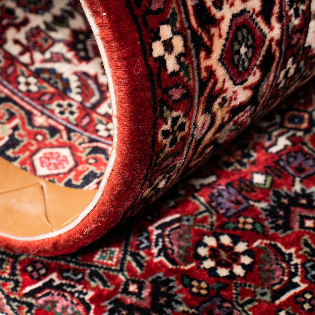 Løber Persisk tæppe - Bijar - 206 x 74 cm - flerfarvet