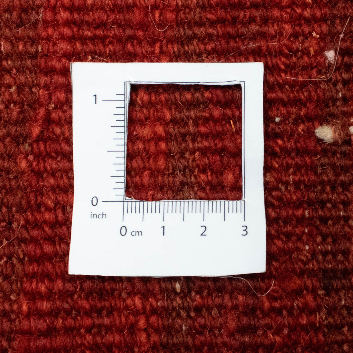 Gabbeh-tæppe - Persisk - 182 x 117 cm - rød