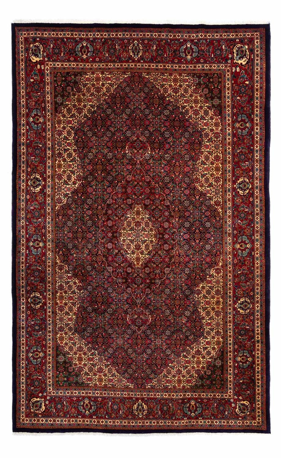 Persisk tæppe - Classic - 307 x 208 cm - mørkeblå
