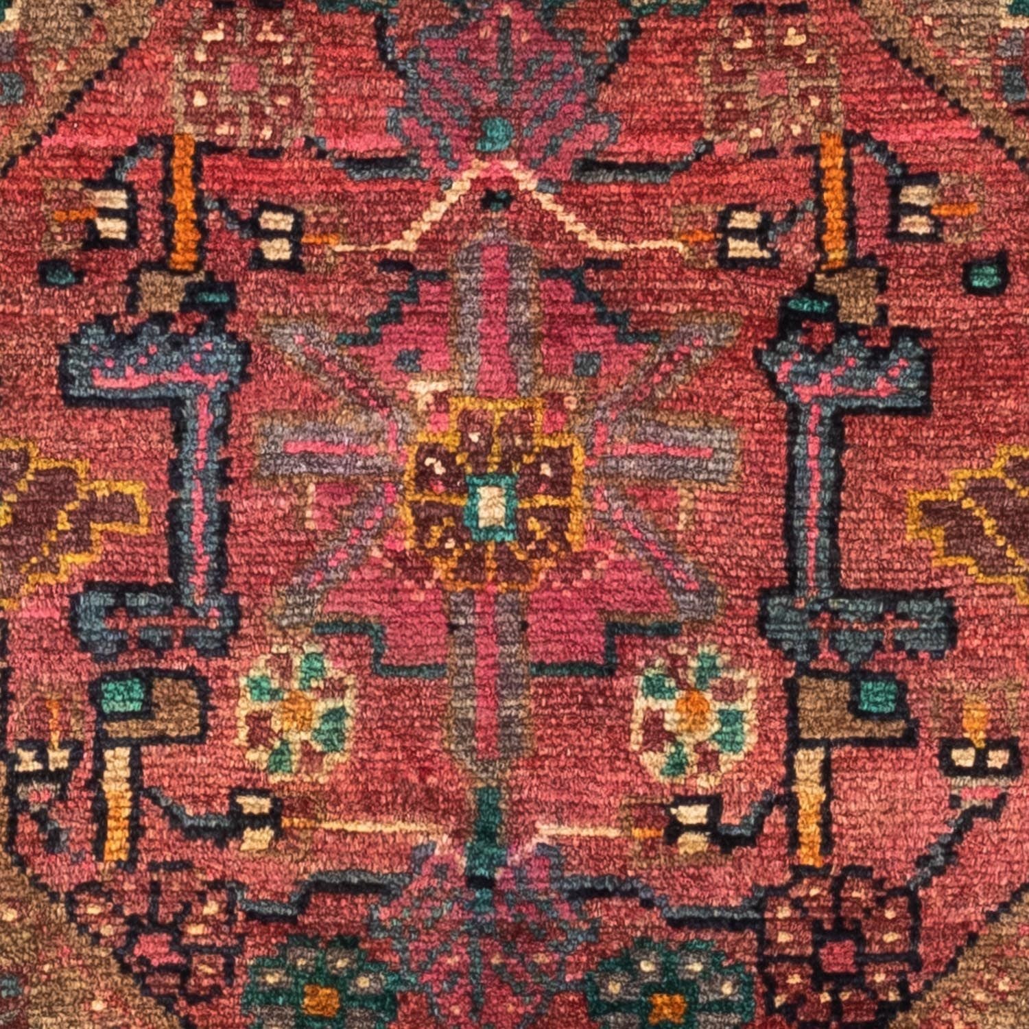 Persisk tæppe - Classic - 140 x 77 cm - lysrød