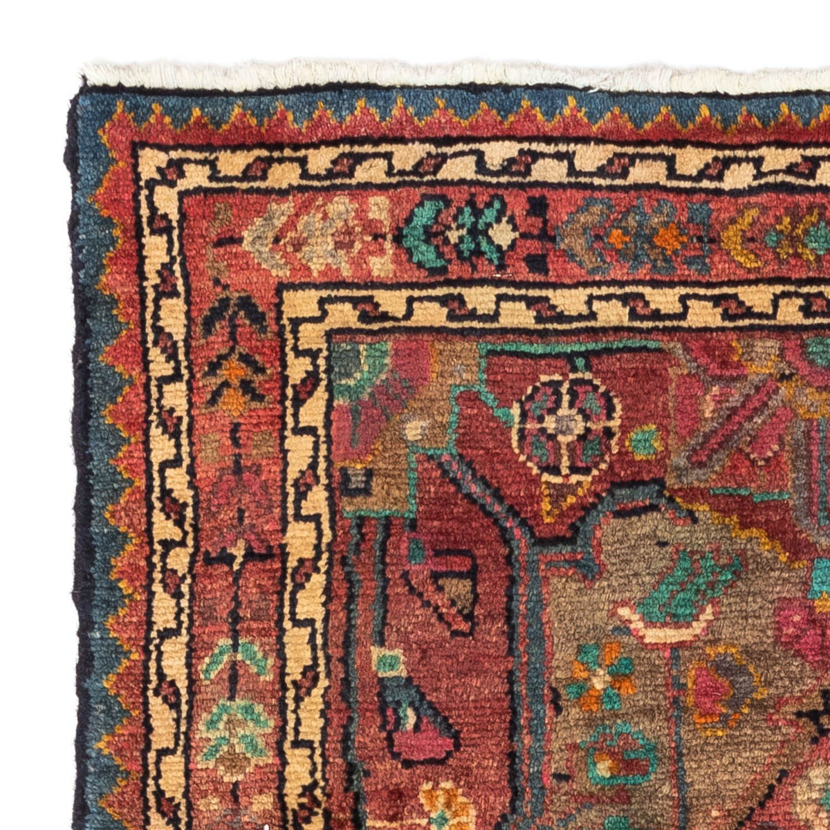 Persisk tæppe - Classic - 140 x 77 cm - lysrød