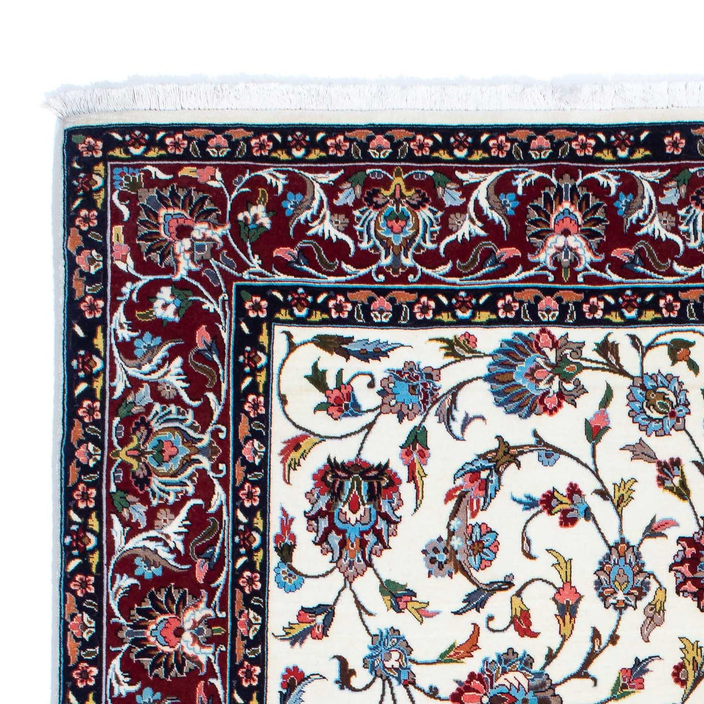 Qom Tæppe 218x137cm - Persisk tæppe