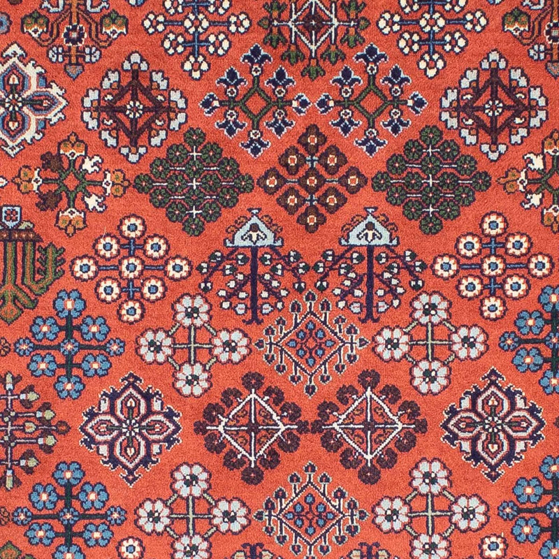 Persisk tæppe - Nomadisk - 242 x 169 cm - lysrød