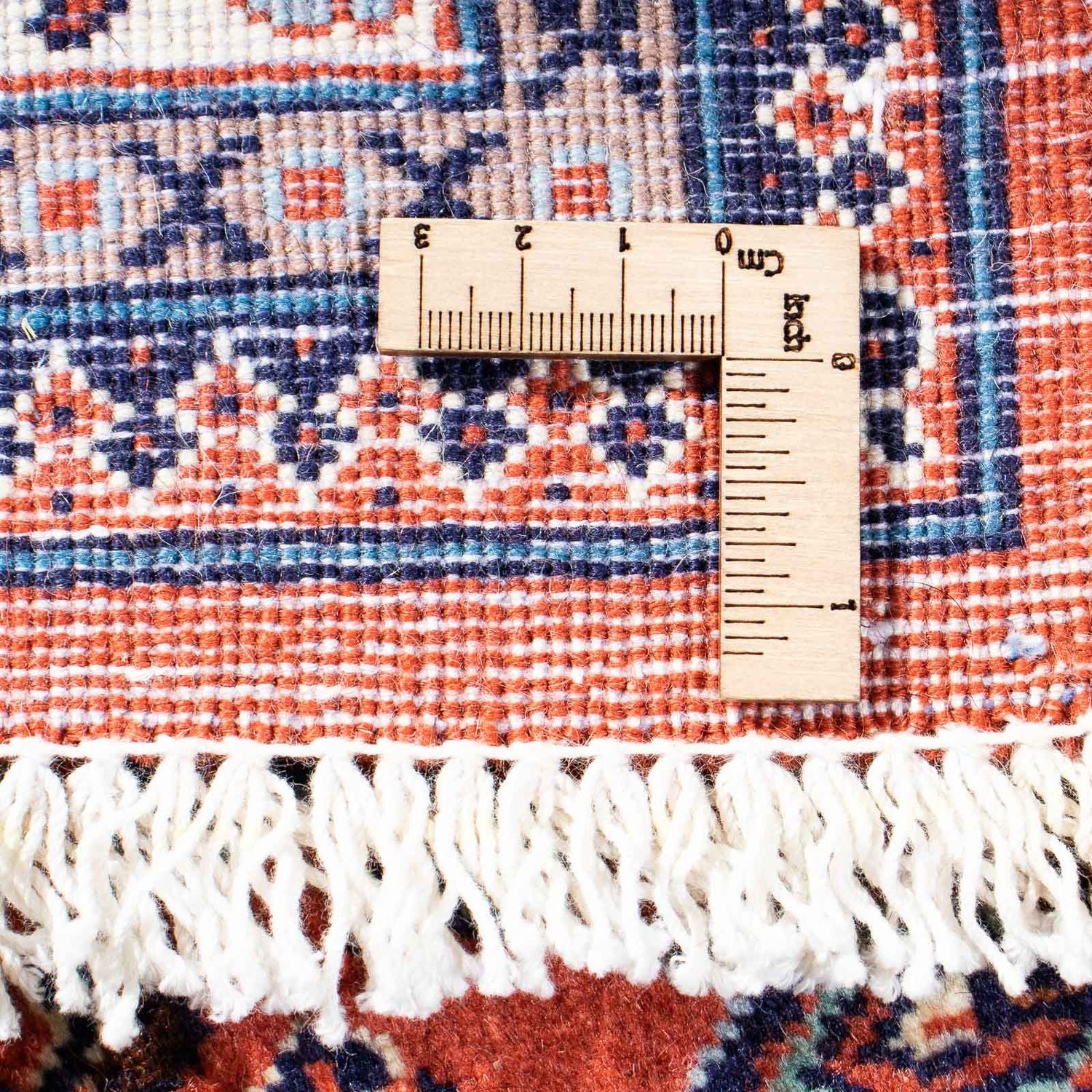Persisk tæppe - Nomadisk - 242 x 169 cm - lysrød