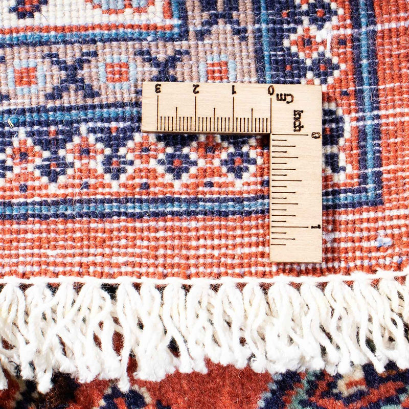 Persisk tæppe - Nomadisk - 242 x 169 cm - lysrød