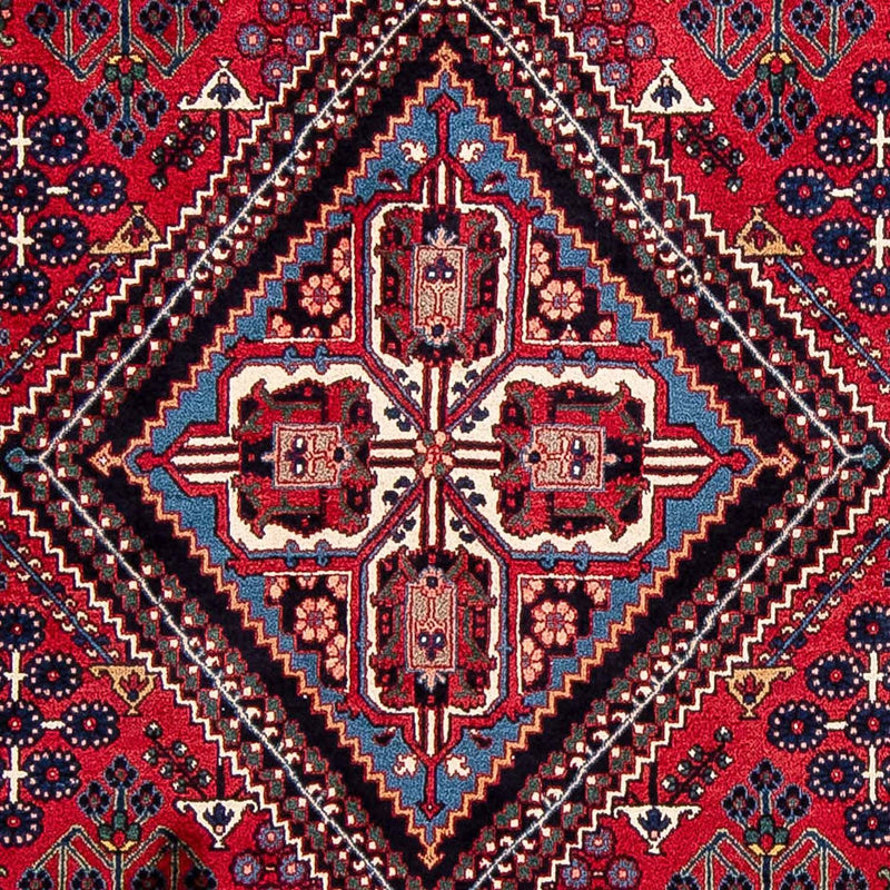 Persisk tæppe - Nomadisk - 343 x 235 cm - mørkerød