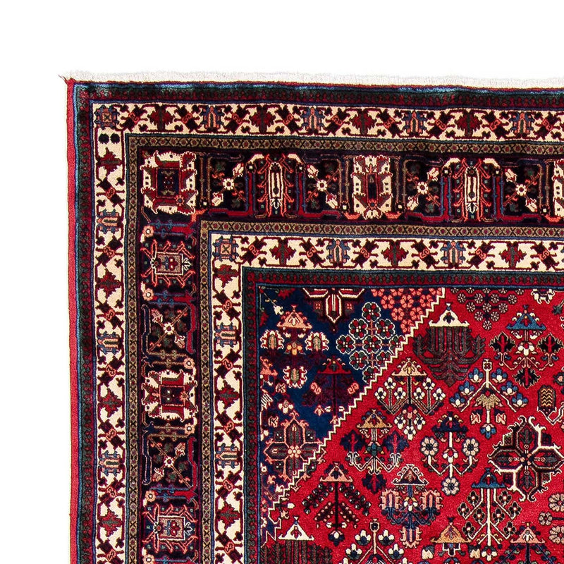 Persisk tæppe - Nomadisk - 343 x 235 cm - mørkerød