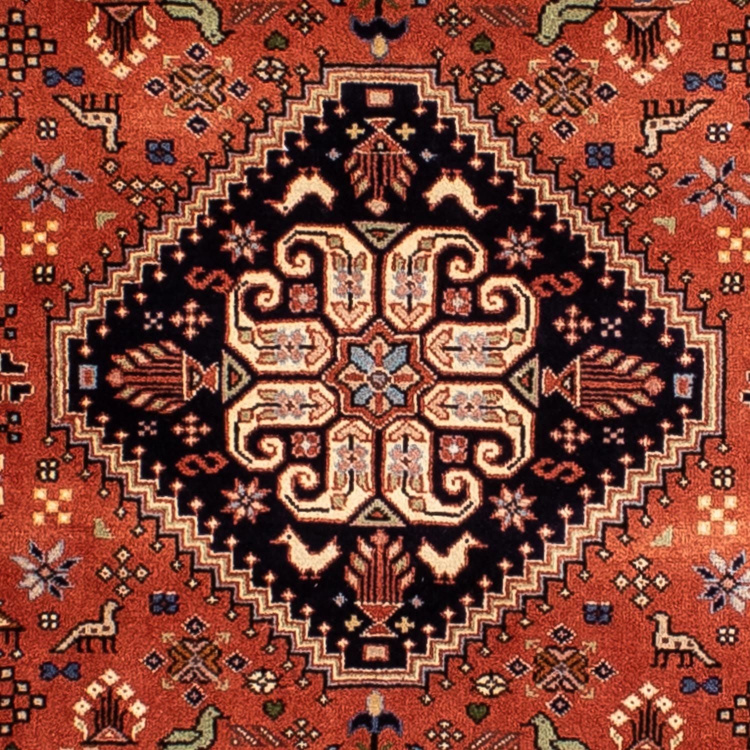 Persisk tæppe - Nomadisk - 300 x 200 cm - mørkeblå