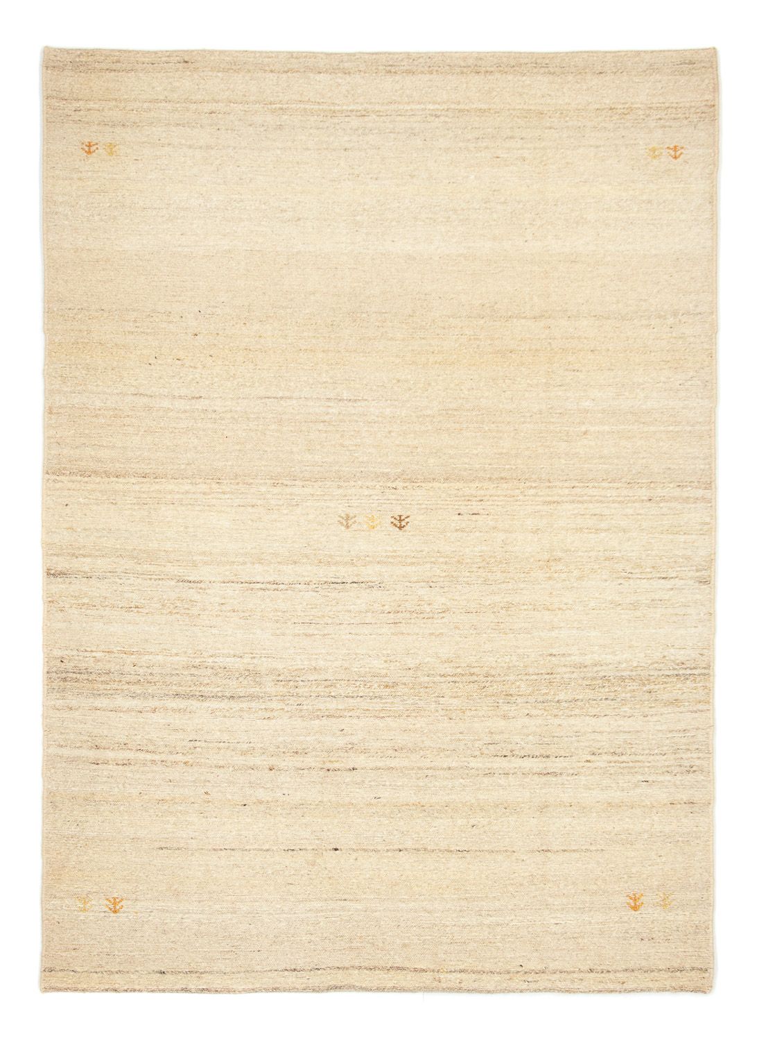 Gabbeh-tæppe - Persisk - 202 x 143 cm - beige