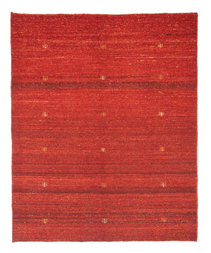 Gabbeh-tæppe - Persisk - 192 x 150 cm - rød
