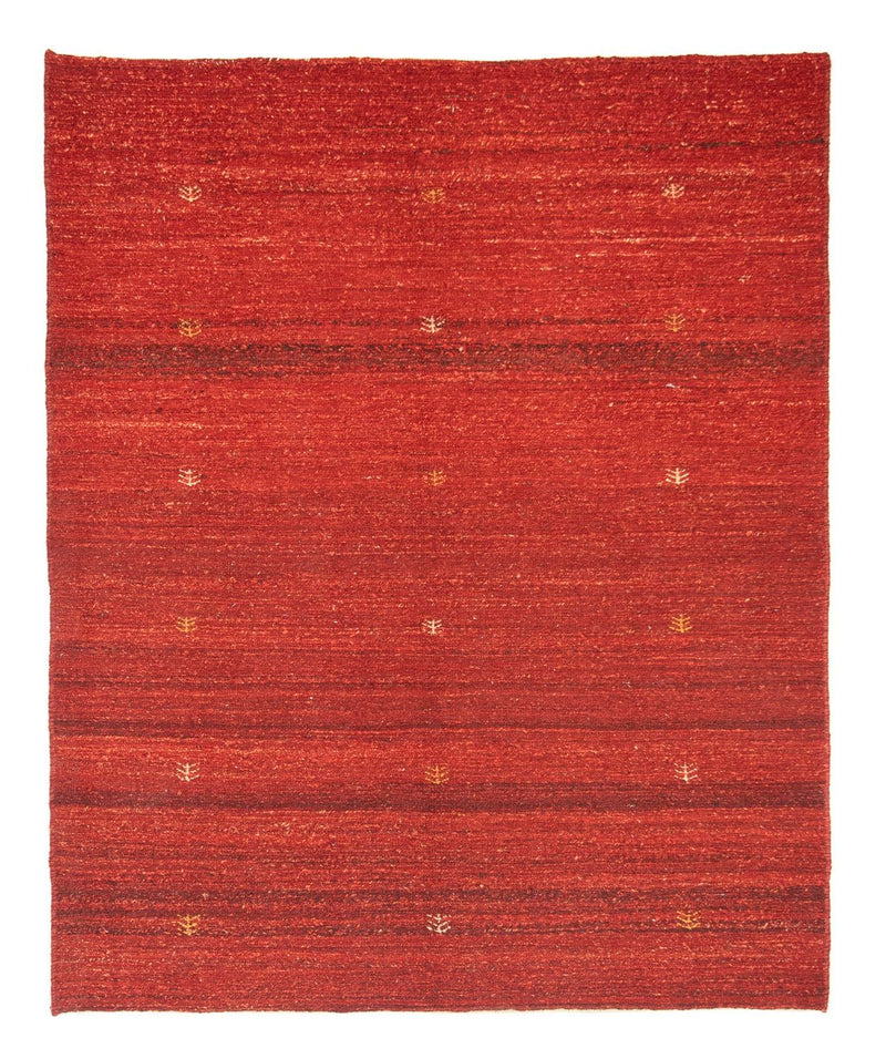 Gabbeh-tæppe - Persisk - 192 x 150 cm - rød
